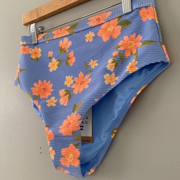 Billabong Lazy Days Tanlines Hi Retro Bikini Bottom - Picture 7 of 7